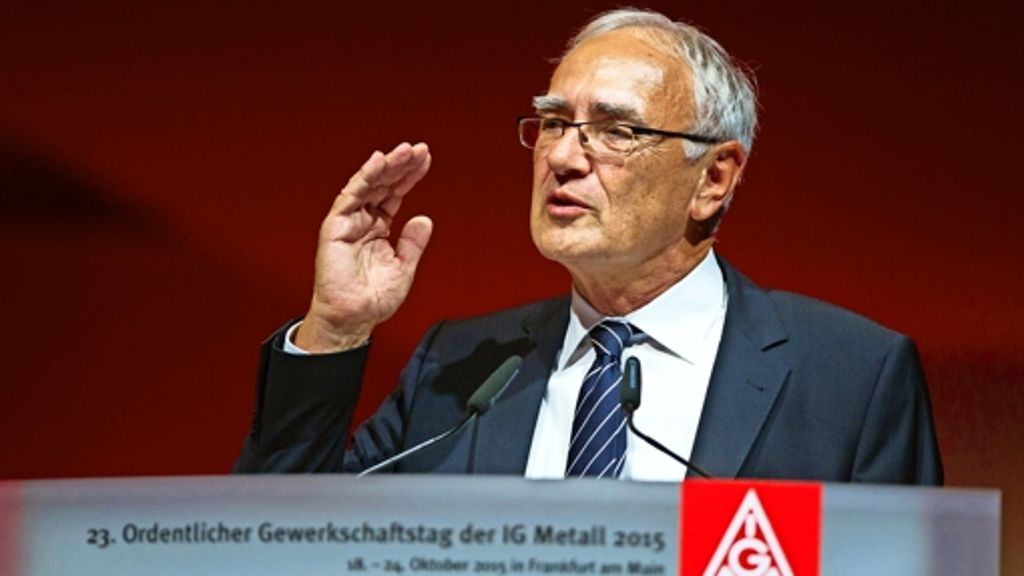 Gewerkschaftstag IG Metall: Wetzel geißelt „neuen ungezügelten Kapitalismus“