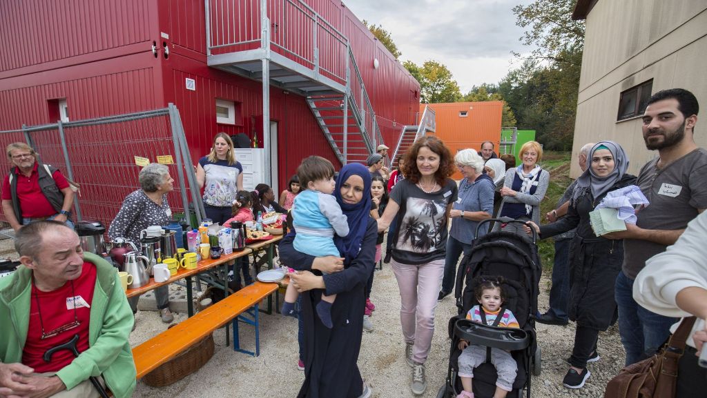 Ebersbach schafft Wohnraum: Bunte Container für Familien