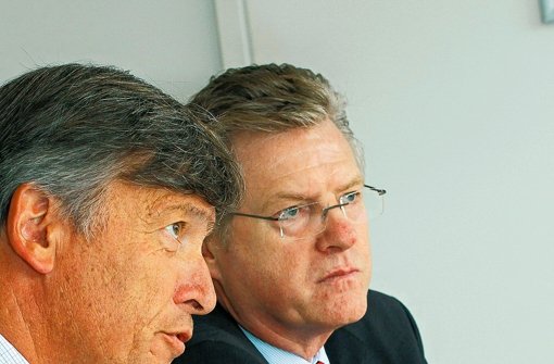 <b>Frank Rebholz</b> (links) und Rudi Denzer ziehen an einem Strang. Foto: factum - media.media.d70dde83-1dd2-44cc-9131-8b7c45b577d2.normalized