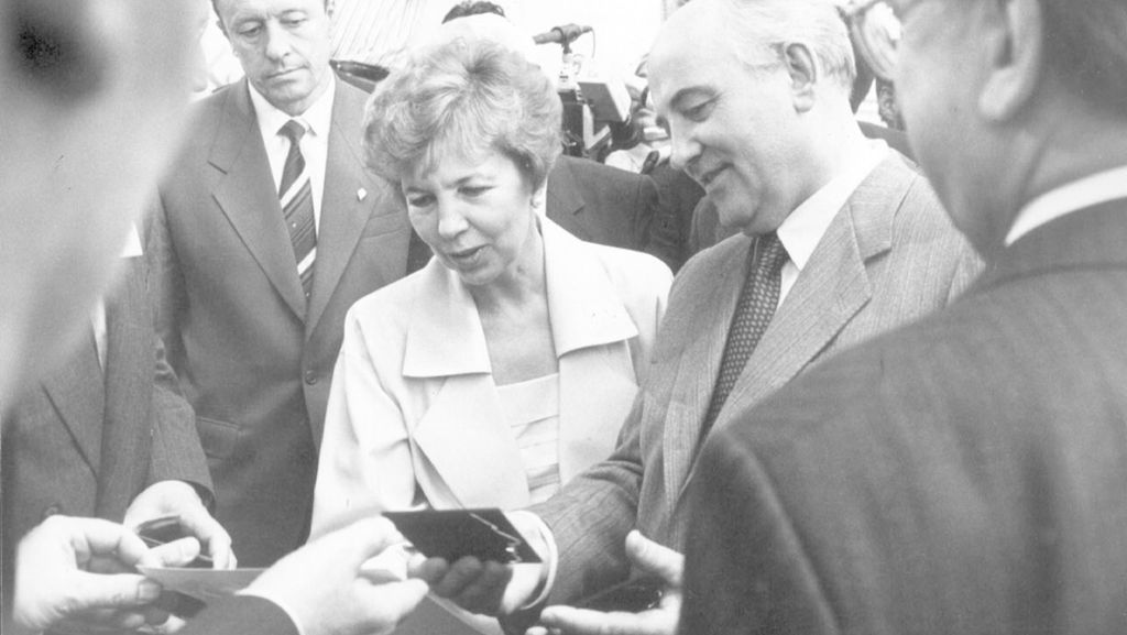 Michail Gorbatschow tot: Wie Gorbi 1989 die Stuttgarter begeisterte