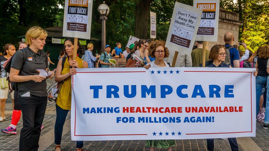 US-Gesundheitssystem: Experten verreißen Trumpcare
