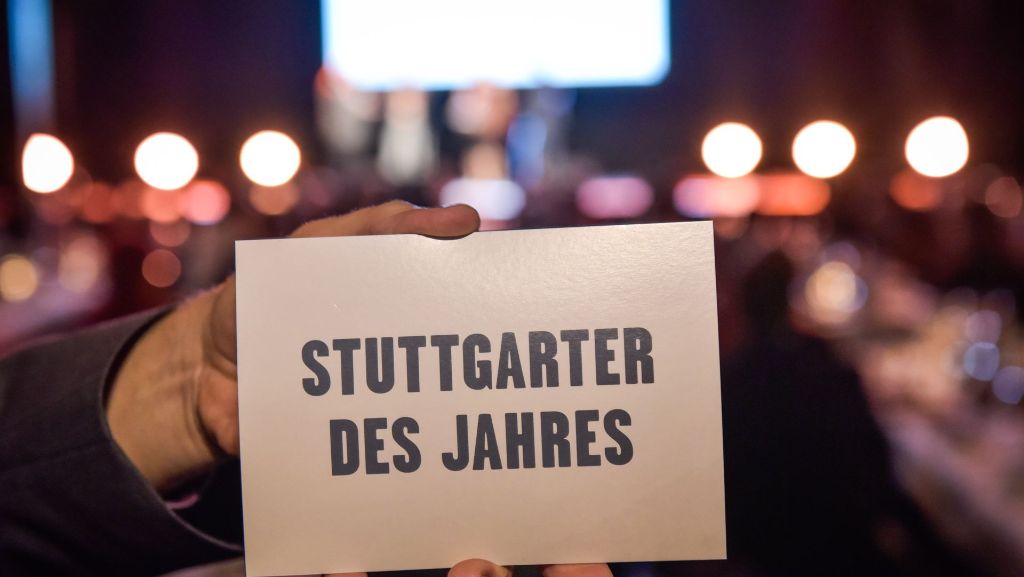 Auszeichnung Stuttgarter des Jahres: Glück des Tuns