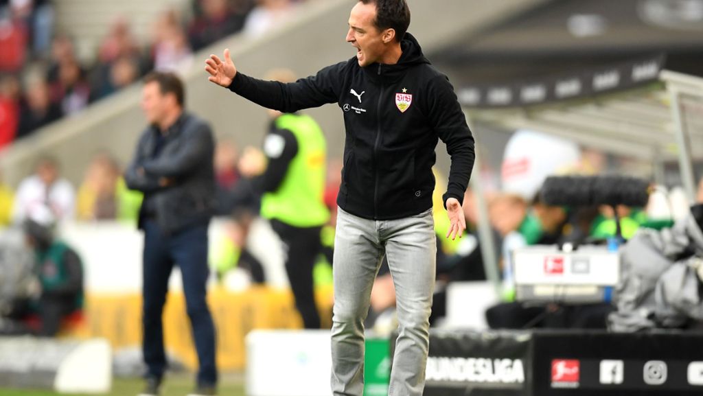 VfB Stuttgart gegen Borussia Mönchengladbach: So leidenschaftlich dirigierte Nico Willig sein Team