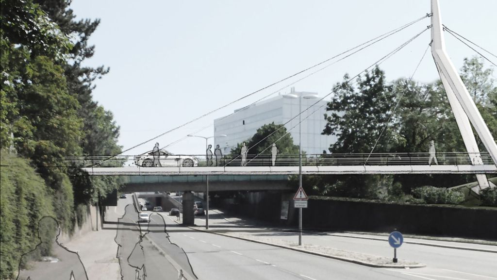Sindelfingen im Kreis Böblingen: Brückenschlag für das Daimler-Werk