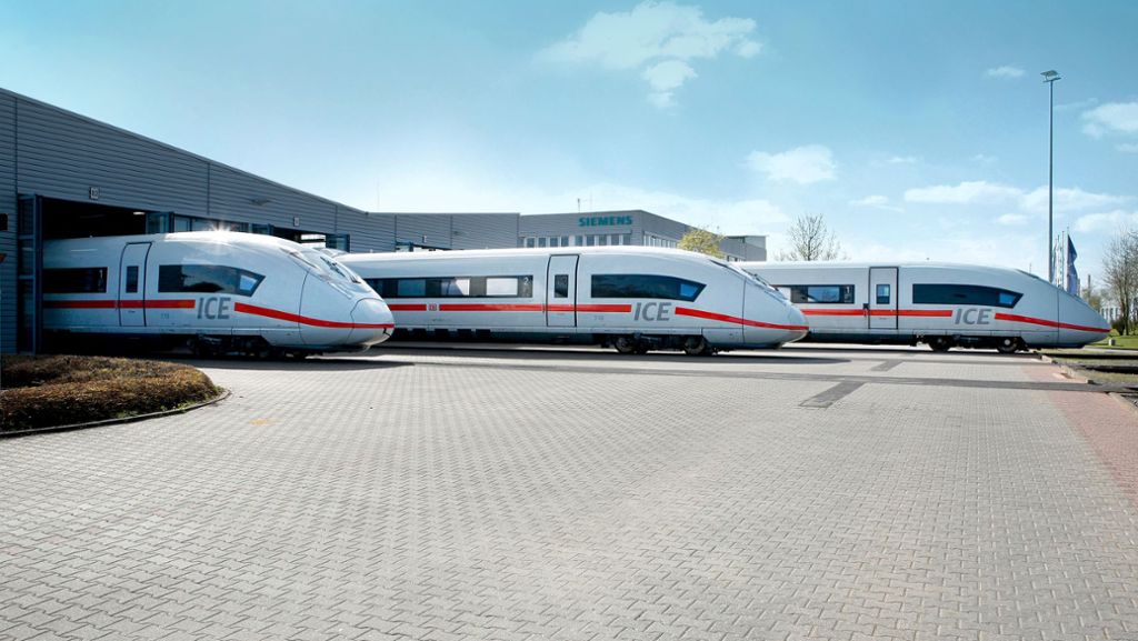 ICE  mit Tempo 300: Bahn braucht rasch schnellere Züge