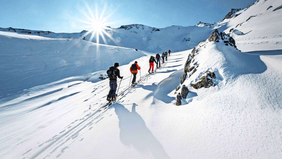 Skitouren: Pistenglück ohne Skilift