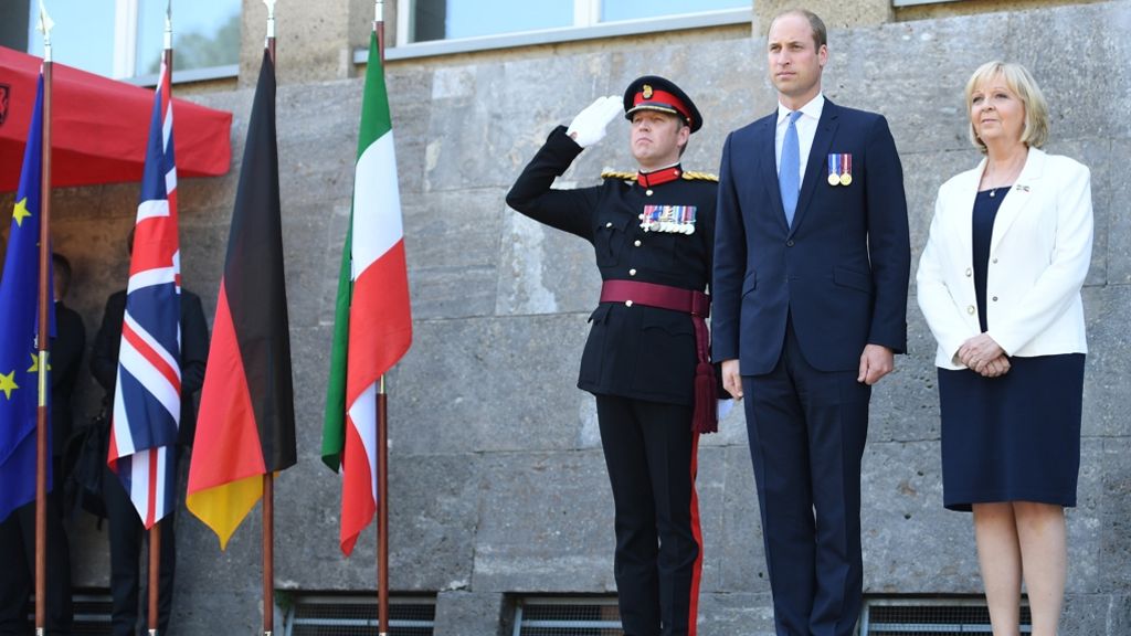 70 Jahre NRW: Prinz William verleiht dem Geburtstag königlichen Glanz