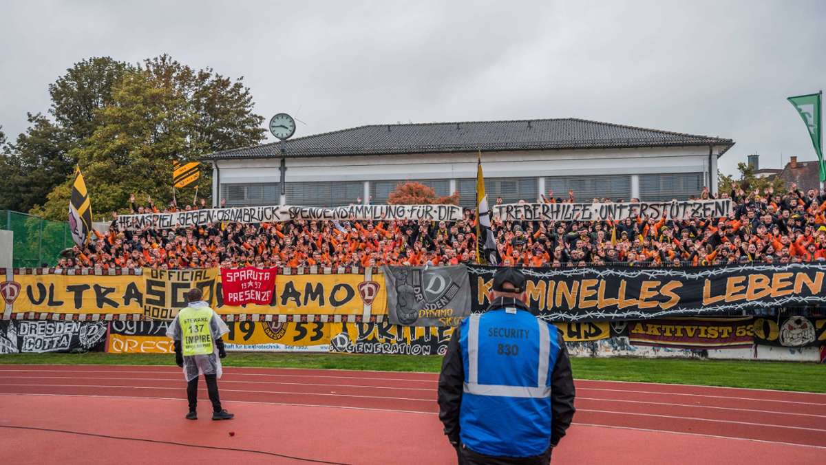 SpVgg Bayreuth gegen Dynamo Dresden: Ausschreitungen bei Drittliga-Spiel – 14 Polizisten verletzt