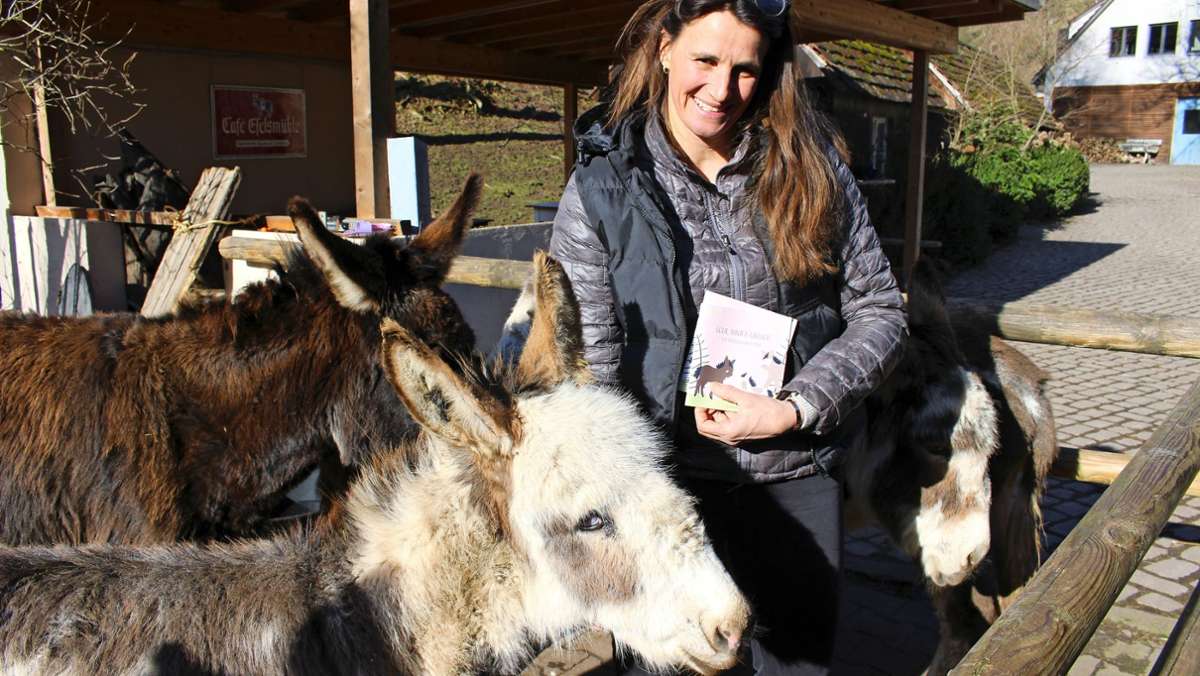 Eselsmühle in Leinfelden-Echterdingen: Blindes Eselmädchen wird Hauptfigur in Buch