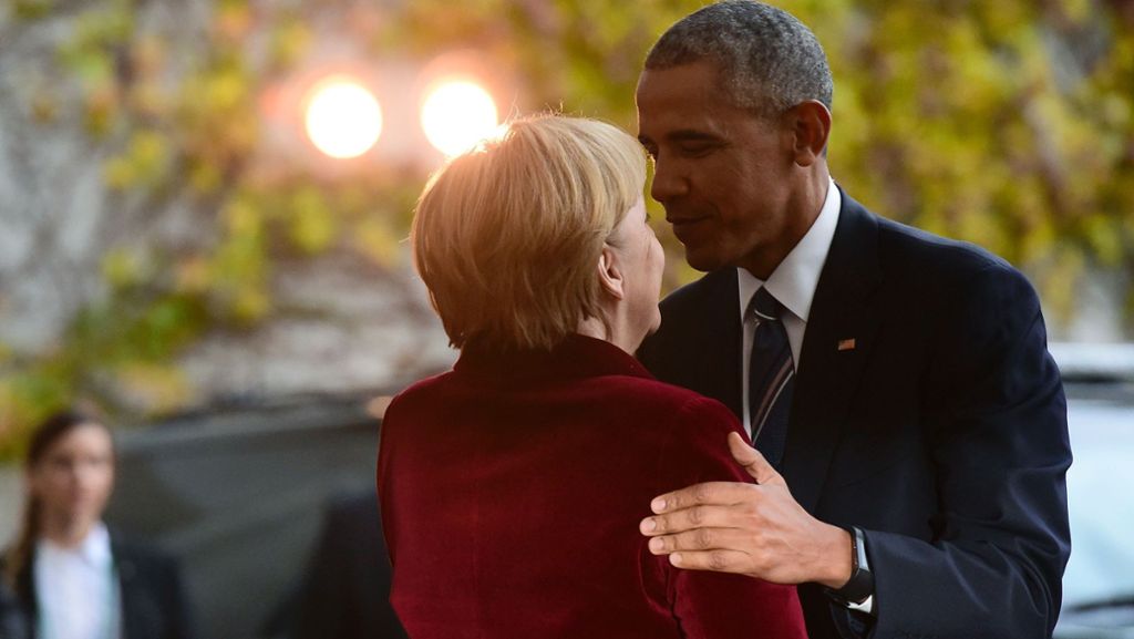 Barack Obama, George W. Bush: Angela Merkel und die US-Präsidenten