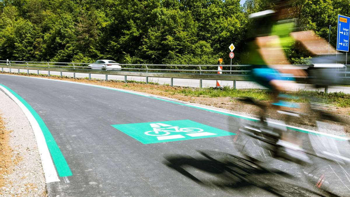 Erster Stuttgarter Radschnellweg: Warum es beim Radler-Highway nun doch schnell ging