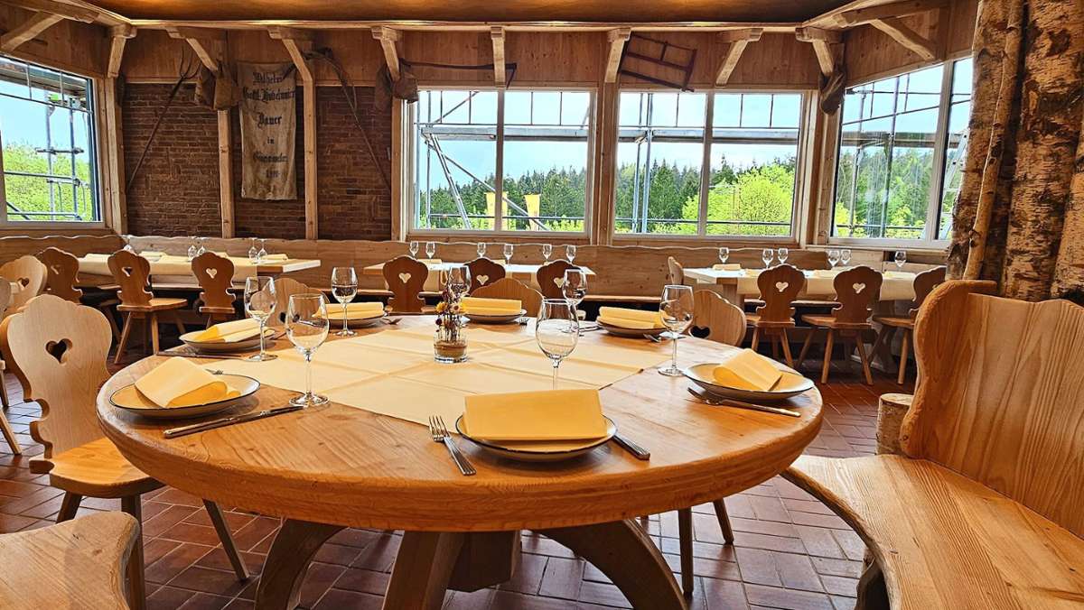 Ebnisee bei Kaisersbach: Schwaben-Park nimmt neues Restaurant in Betrieb