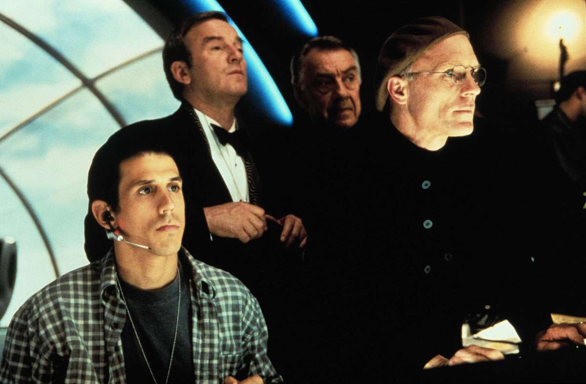 Ed Harris (rechts) in „Die Truman Show“ (1998)