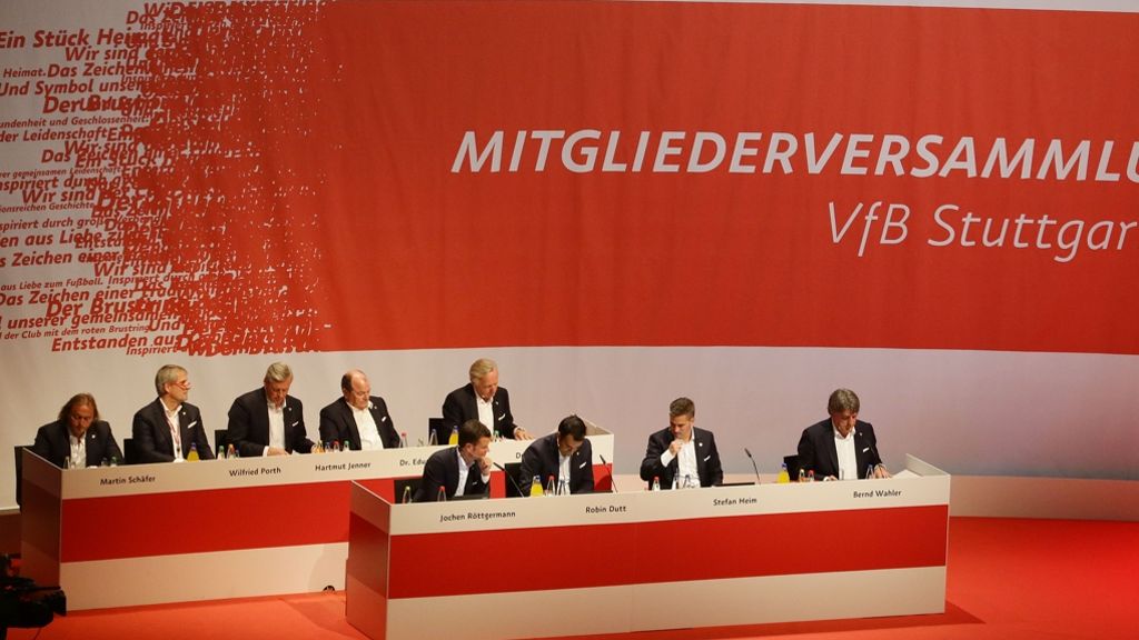 VfB Stuttgart: Mitgliederversammlung kollidiert mit Volksfest und Jens Lehmann
