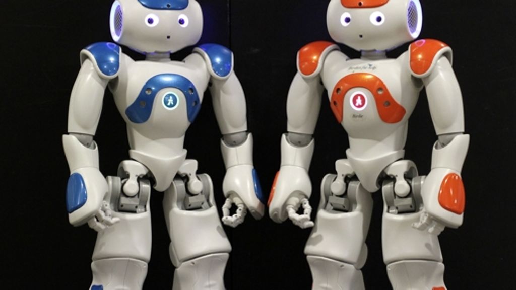 Roboter in Bietigheim-Bissingen: Hightech-Bub tanzt  Gangnam Style