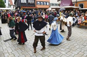 Das Mittelalterfest prägt Großbottwar