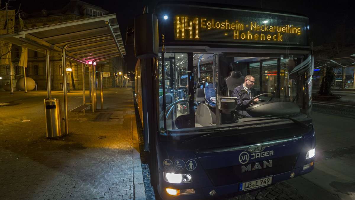 Nahverkehr im Kreis Ludwigsburg: Netz für Nachtbusse wird ausgeweitet