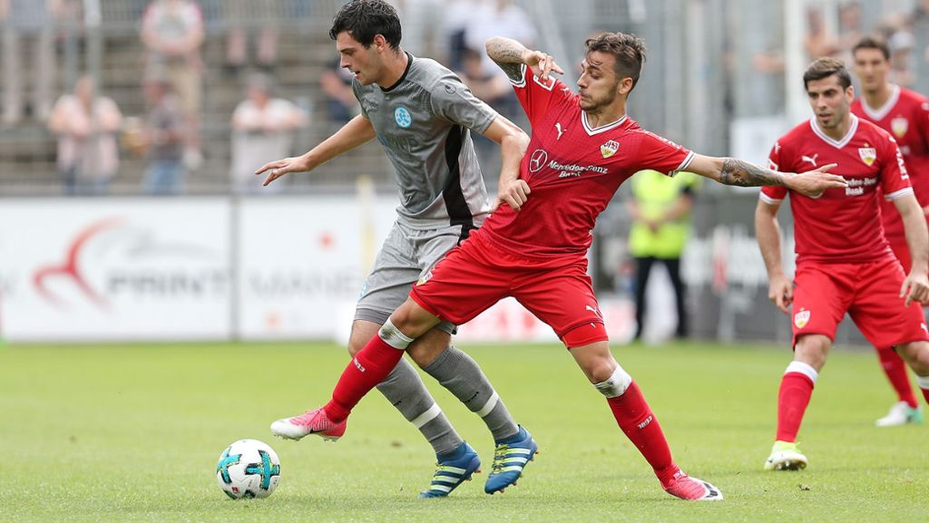 Stuttgarter Kickers gegen VfB Stuttgart: Donis trifft, Akolo schaut zu, Brekalo verletzt