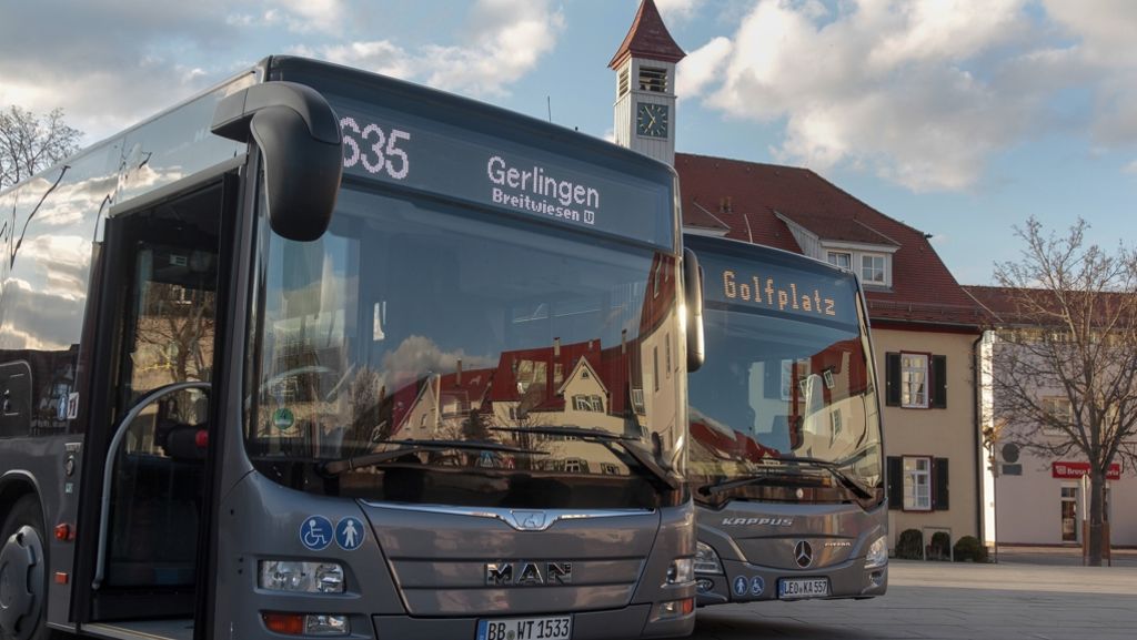 Der Stadtbus in Gerlingen und Umgebung: Ein Erfolgsmodell im  Halbstundentakt