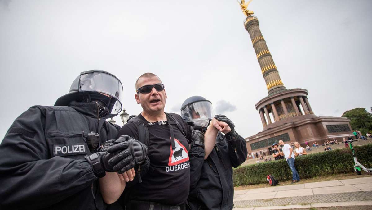 Gegner der Corona-Maßnahmen: Tägliche Demos an Berliner Siegessäule geplant