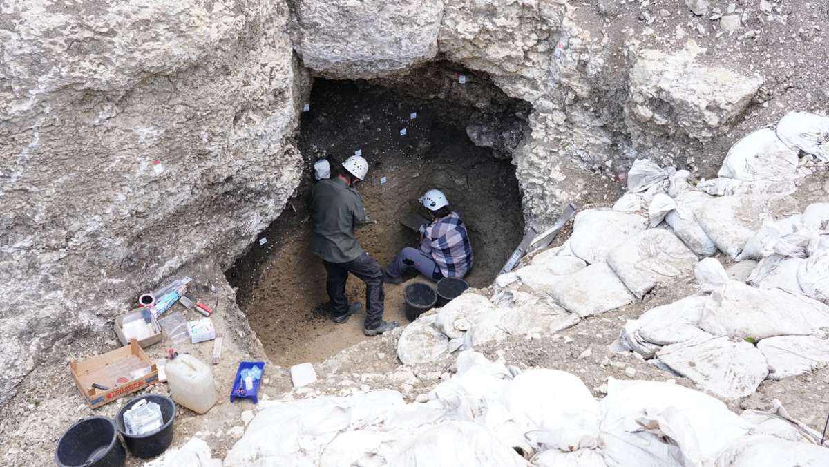 Engen im Kreis Konstanz: Eingang zu unerforschter altsteinzeitlicher Höhle entdeckt