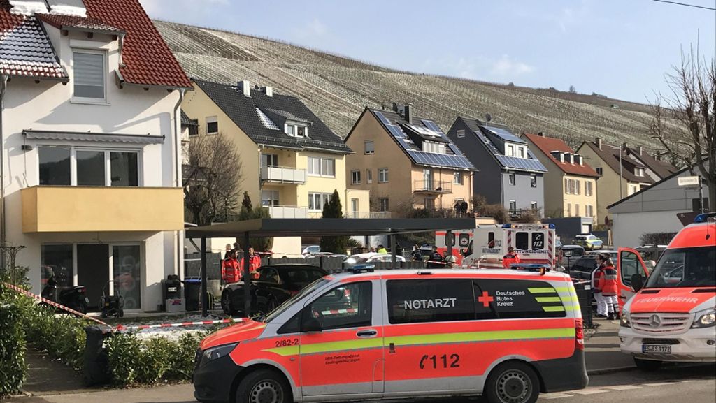 Esslingen: Unglücksfall in Haus mit mehreren Toten