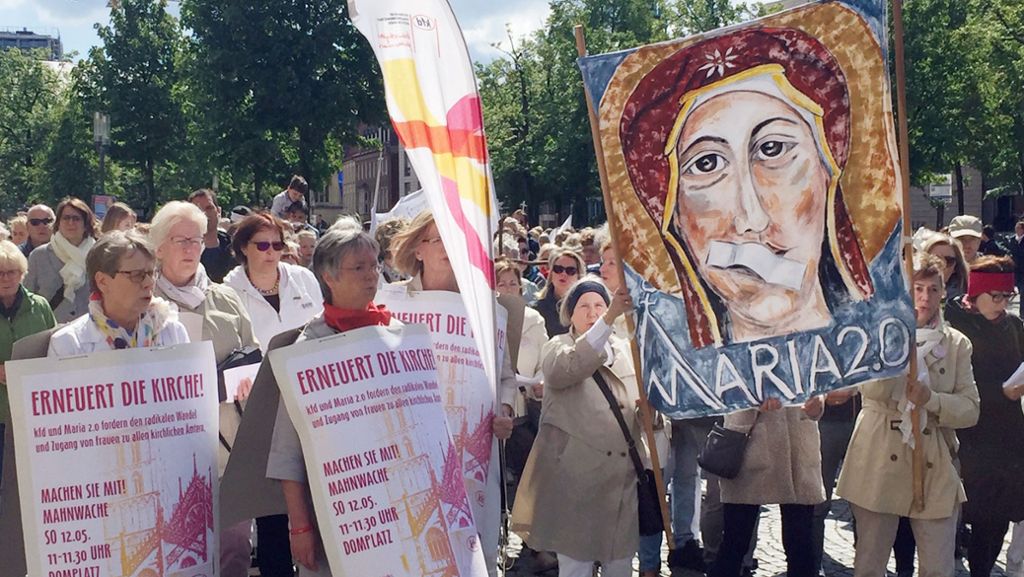 Maria 2.0 in Leonberg: Katholische Frauen rufen zum Streik auf