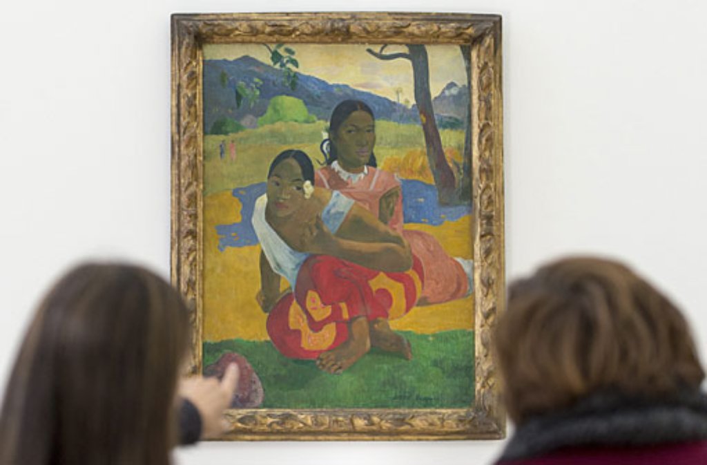 Gemälde, die privat verkauft wurden: Paul Gauguin - "Nafea faa ipoipo" (Wann heiratest du?) für 1,3 Mio Dollar (2015)