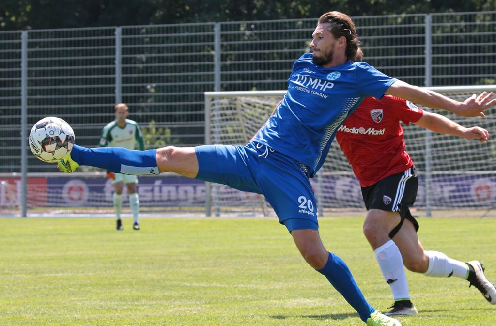 Konnte sein viertes Saisontor bejubeln: Kickers-Torjäger Mijo Tunjic. Foto: Pressefoto Baumann
