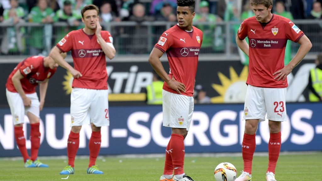 1:3 beim VfL Wolfsburg: VfB Stuttgart steigt sang- und klanglos ab