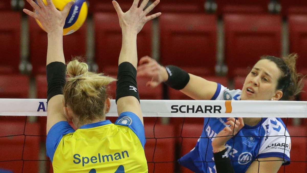  Maria Segura Pallerés spielt bei den Stuttgarter Volleyballerinnen eine tragende Rolle – auch deshalb ist die Spanierin nun in der Halbfinalserie der Play-offs um die Meisterschaft gegen den SSC Schwerin ganz besonders gefordert. 