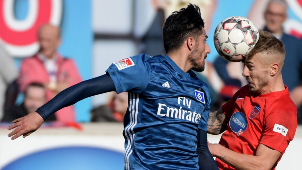 1. FC Heidenheim gegen Hamburger SV: Ex-VfB-Spieler Berkay Özcan trifft erneut für HSV