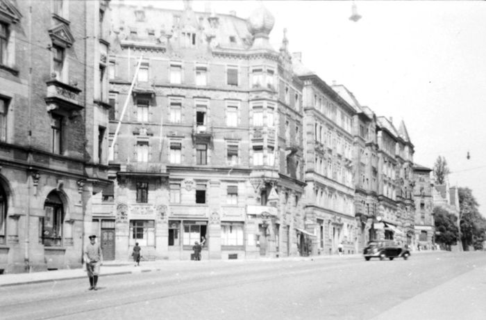 Die Heilbronner Straße 1942 und heute: Eine der interessantesten Stuttgarter Straßen