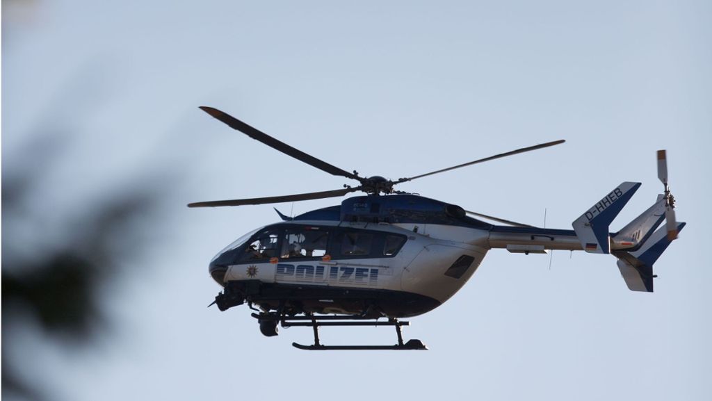 Hubschrauber-Suche in Stuttgart-West: Polizei findet junge Frau an Wildparkstraße