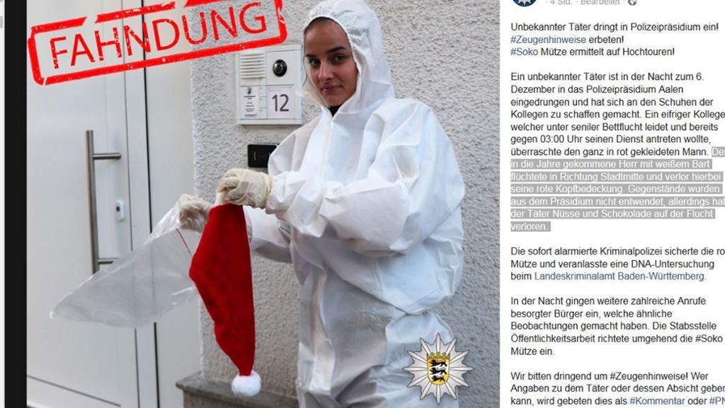 Nikolaustag im Rems-Murr-Kreis: So feiern Polizei und Feuerwehr auf Facebook