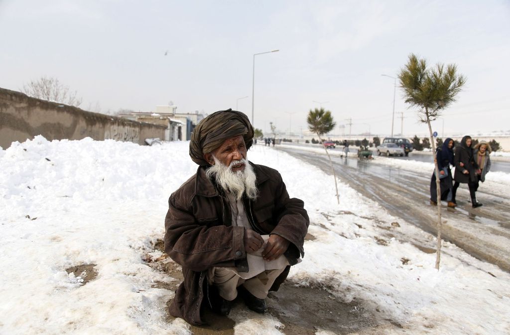 In Afghanistan herrscht zurzeit tiefster Winter – einer von vielen Gründen, die eine Abschiebung fragwürdig machen. Foto: Rex Features