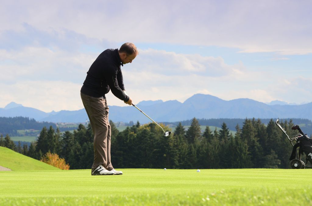9-Loch-Golfplatz in Scheidegg