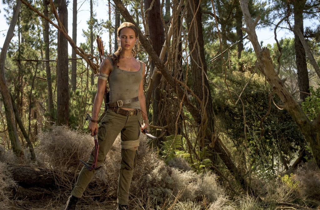 Im Kino-Neustart von Tomb Raider verkörpert Alicia Vikander die kämpferische Amazone.