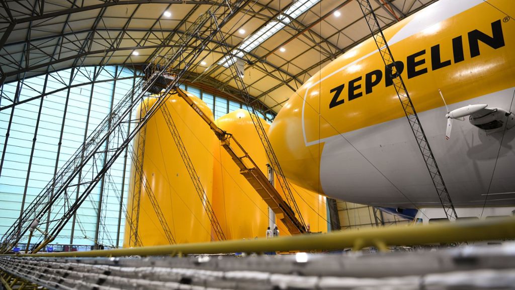Region Bodensee-Oberschwaben: Polizei steigt in Zeppelin und kontrolliert Corona-Verstöße von oben