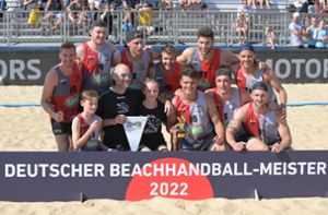 Die  „Otternasen“ kämpfen um den Champions Cup im Beachhandball