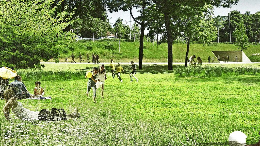 Pläne für Walckerareal in Ludwigsburg: Die Stadt bekommt einen neuen Park