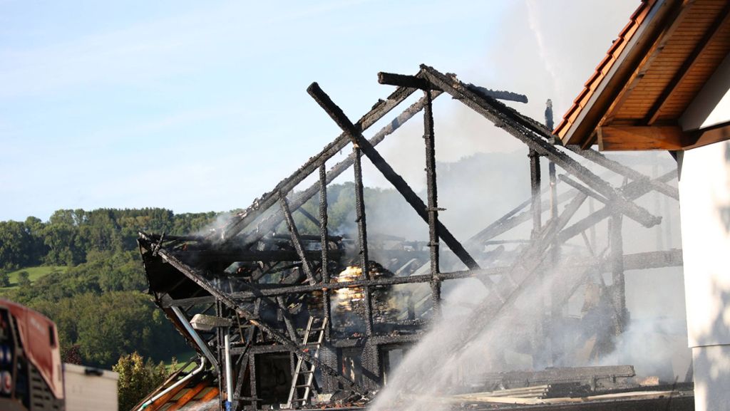 Kreis Göppingen: Mann brennt aus Versehen eigenes Haus ab – 1,2 Millionen Euro Schaden