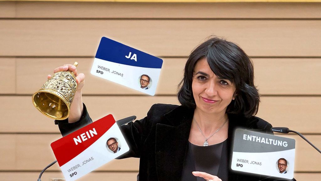 Landtag wird modern: Ab jetzt gibt es Stimmkärtchen für Abgeordnete