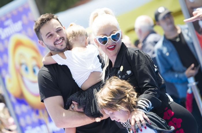 Christina Aguilera bringt ihre Kinder mit zur Premiere
