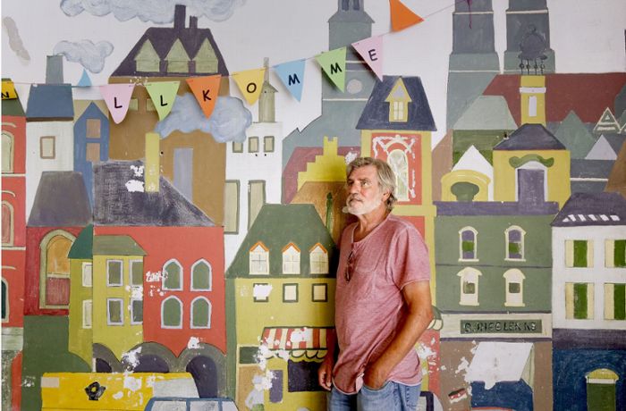 Gemeinschaftsschule in Kornwestheim: Sind alte Wandmalereien zu retten?