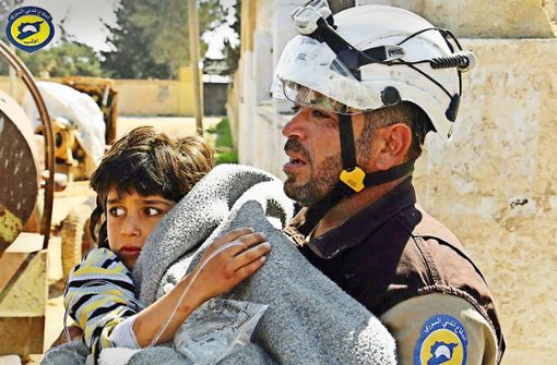 Die Weißhelme haben in Syrien zehntausende Menschen aus den Trümmer geholt. Foto: dpa