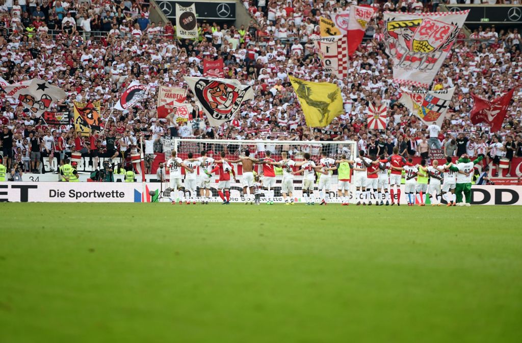 Das Spiel des VfB Stuttgart gegen Werder Bremen ist nahezu ausverkauft. Die Tageskassen haben nicht geöffnet. Foto: dpa
