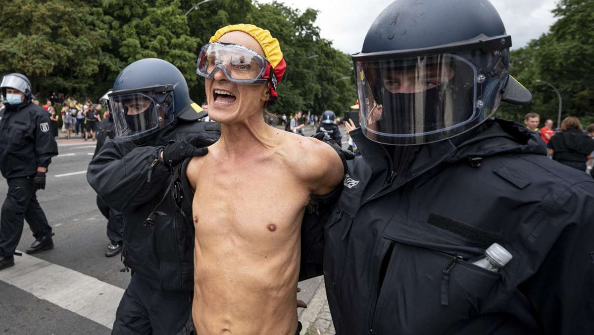 Querdenker-Demos in Berlin: Die Polizei war schlecht vorbereitet