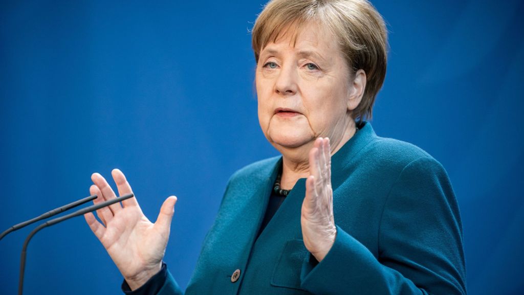 Angela Merkel zum Coronavirus: Merkel-Sprecher: Verdopplung alle zehn Tage nicht so gemeint