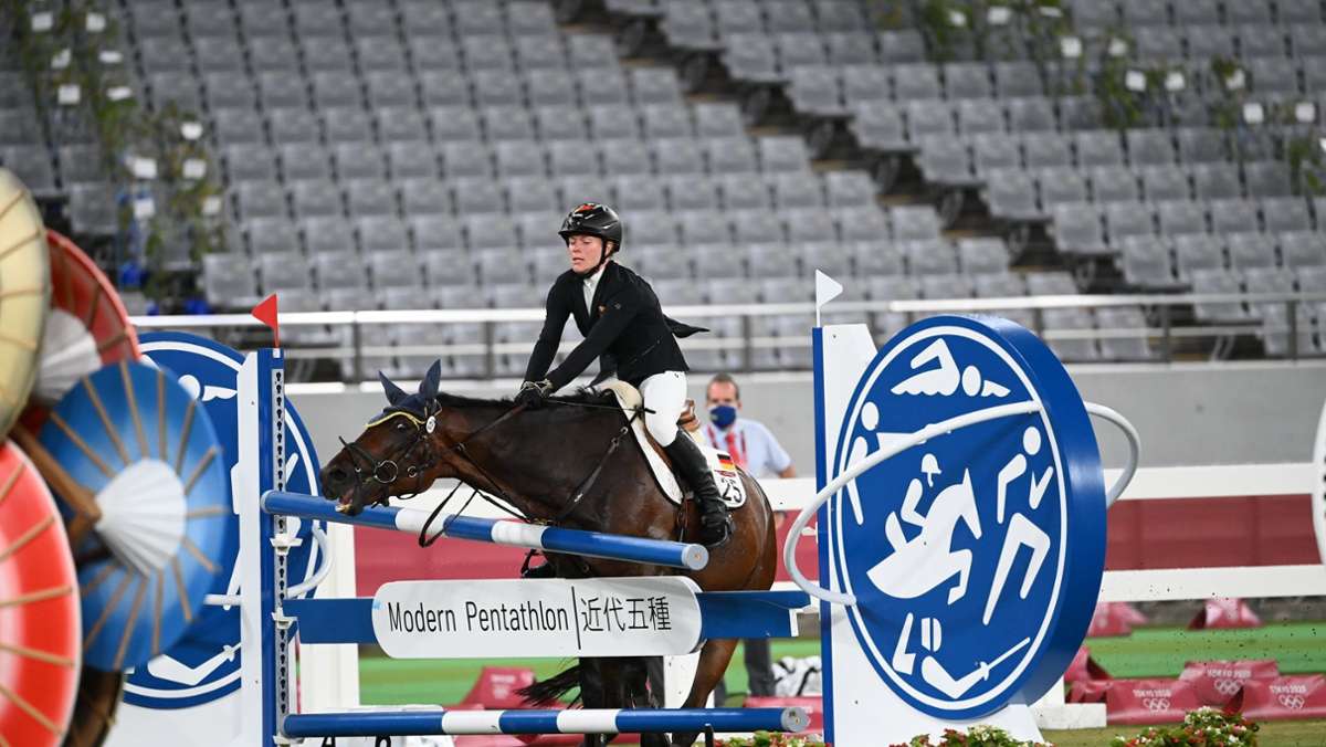 Reit-Drama um Annika Schleu bei Olympia 2021: „Das Pferd hat sich hier absolut nicht wohlgefühlt“